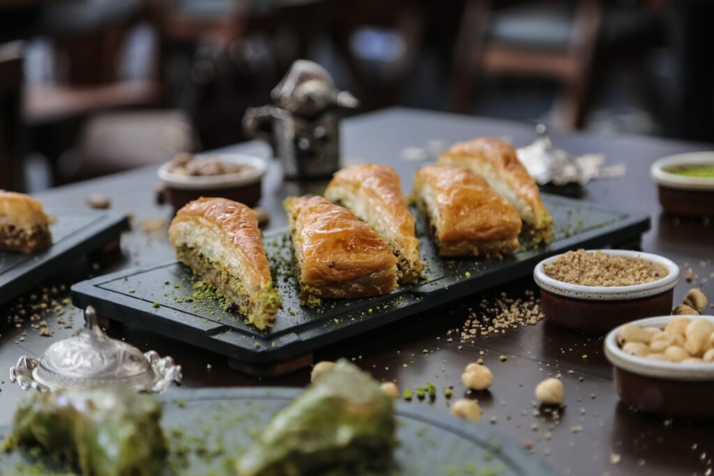 Kunafa and Middle eastern dessert