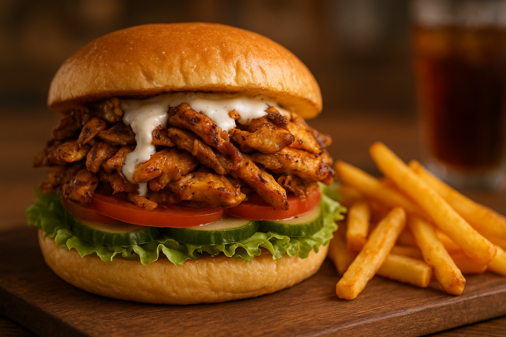 Shawarma Burger in Malaysia